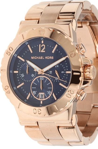 michael kors dylan blue dial rose gold watch mk5410|Michael Kors Bel Aire Chronograph Ladies Watch .